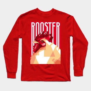 Rooster Art Long Sleeve T-Shirt